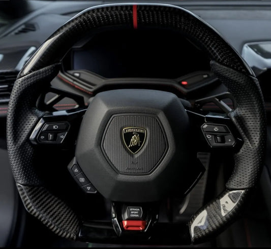 Lamborghini Huracán Carbon Fiber Steering Wheel