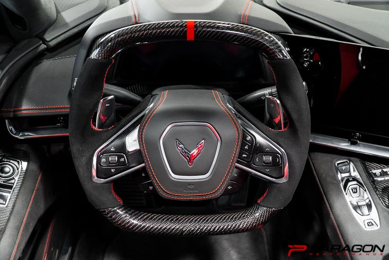 C8 Corvette Carbon Fiber Steering Wheel