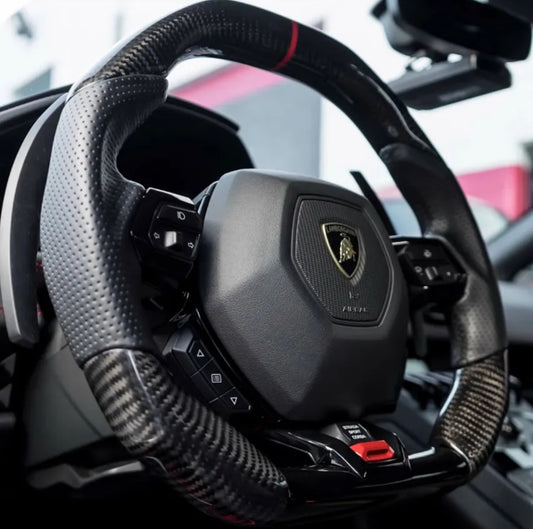 Aventador S Carbon Fiber / Alcantara  steering wheel